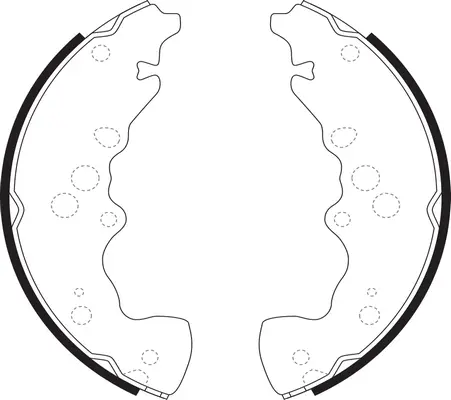 Brake Shoe Set (BS29968)