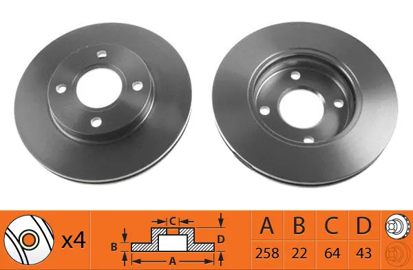 Brake Disc (BR51107T)