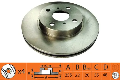Brake Disc (BR31126T)