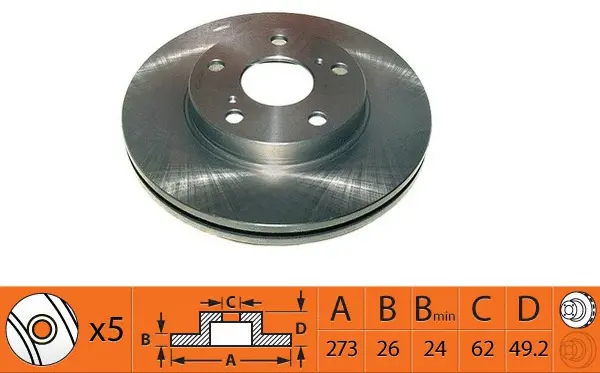 Brake Disc (BR21183T)