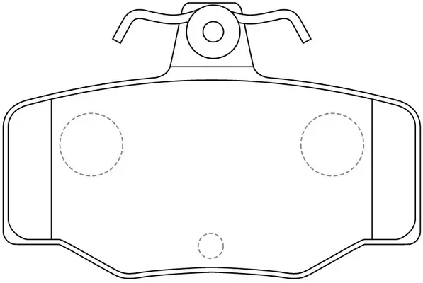 Brake Pad Set, disc brake (BP22214)