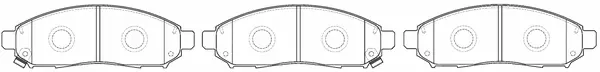 Brake Pad Set, disc brake (BP22517)