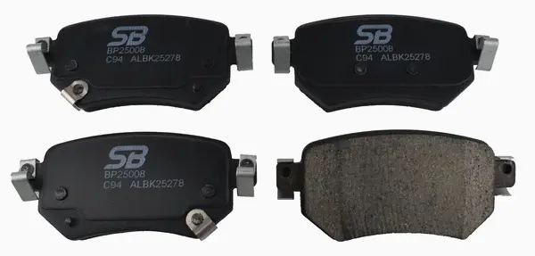 Brake Pad Set, disc brake (BP25008)