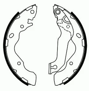 Brake Shoe Set (BS11189)
