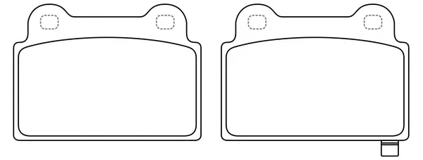 Brake Pad Set, disc brake (BP23002)