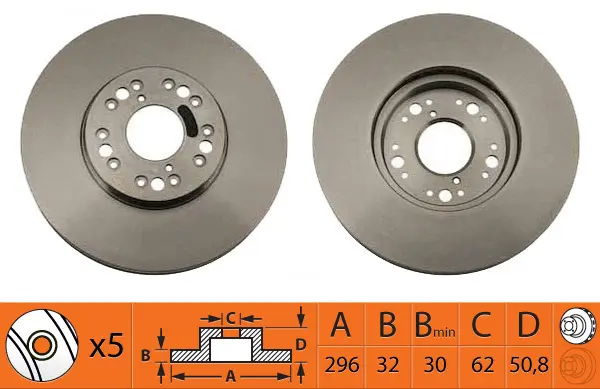 Brake Disc (BR21129T)