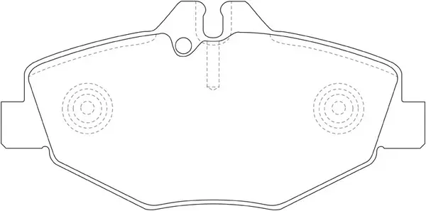 Brake Pad Set, disc brake (BP31342)