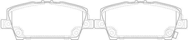 Brake Pad Set, disc brake (BP28866)