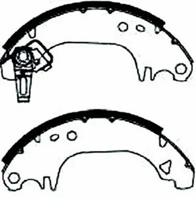 Brake Shoe Set (BS42523)