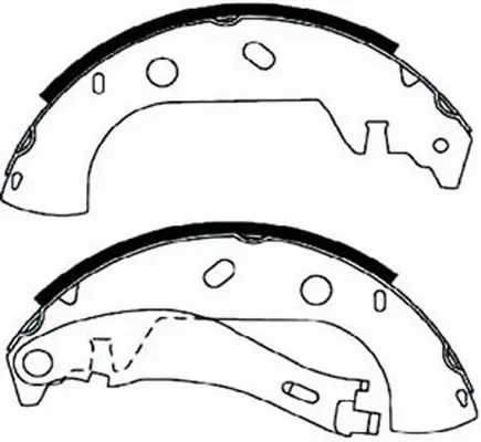 Brake Shoe Set (BS41592)