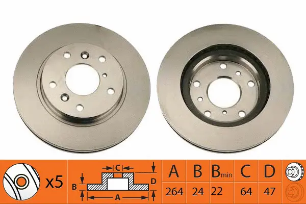 Brake Disc (BR81101T)