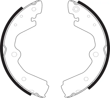 Brake Shoe Set (BS22198)