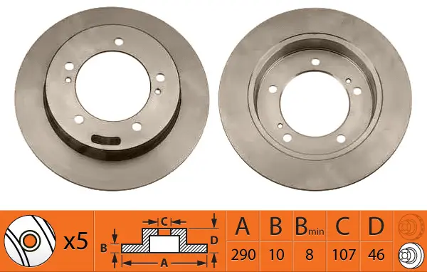 Brake Disc (BR29102)