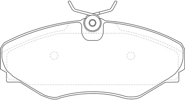 Brake Pad Set, disc brake (BP43363)