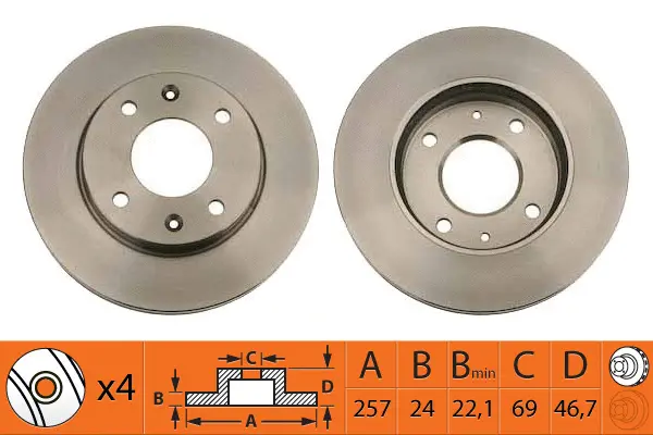 Brake Disc (BR11116T)