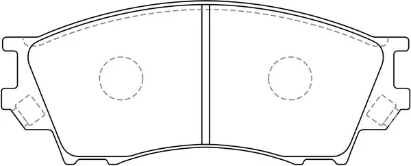 Brake Pad Set, disc brake (BP25334)
