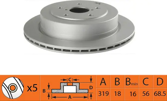 Brake Disc (BR27114T)
