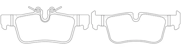 Brake Pad Set, disc brake (BP32015)