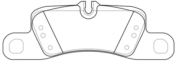 Brake Pad Set, disc brake (BP35006)