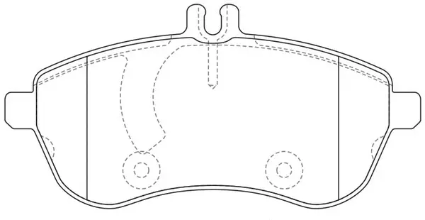Brake Pad Set, disc brake (BP31452W)