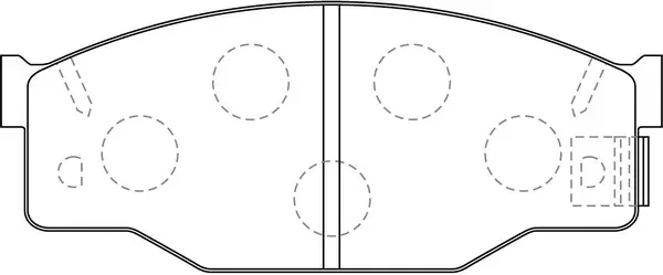 Brake Pad Set, disc brake (BP24150)