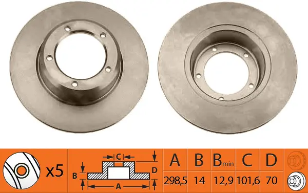 Brake Disc (BR47102)