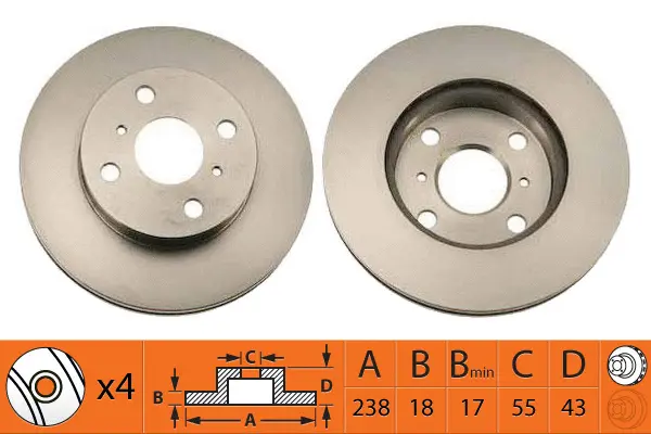 Brake Disc (BR21115T)