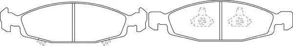 Brake Pad Set, disc brake (BP52208)