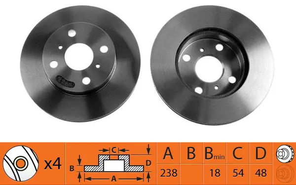 Brake Disc (BR21104T)