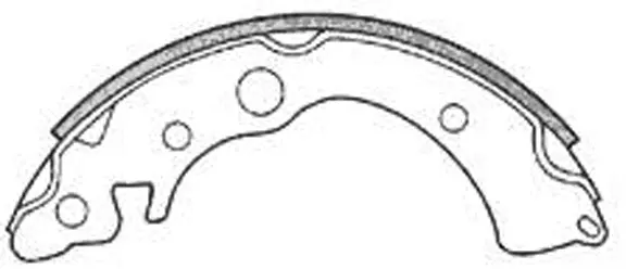 Brake Shoe Set (BS28521)