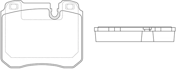 Brake Pad Set, disc brake (BP32059)