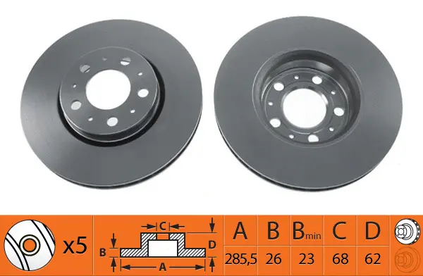 Brake Disc (BR45106T)