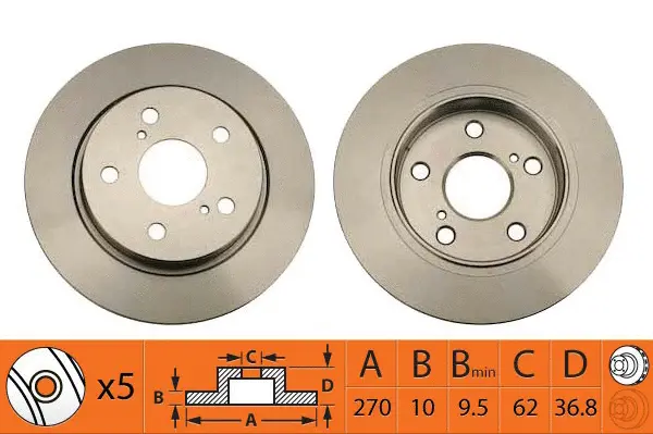 Brake Disc (BR21184)