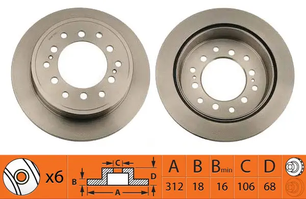Brake Disc (BR21140T)