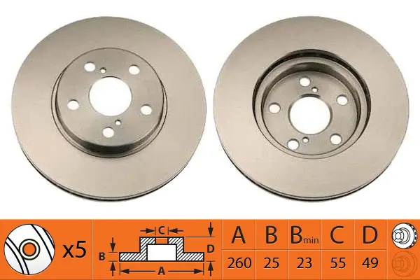 Brake Disc (BR21118T)