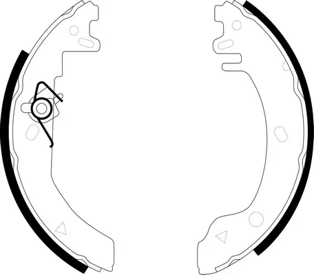 Brake Shoe Set (BS51526)