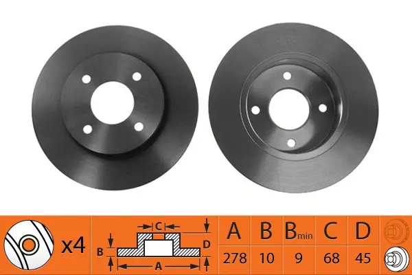 Brake Disc (BR22119)
