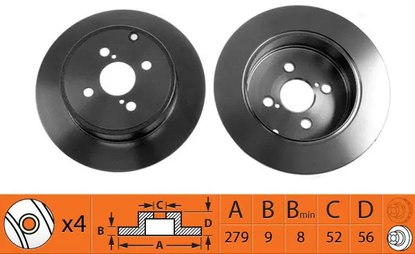 Brake Disc (BR21186)