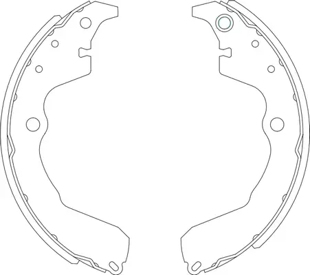 Brake Shoe Set (BS52002)