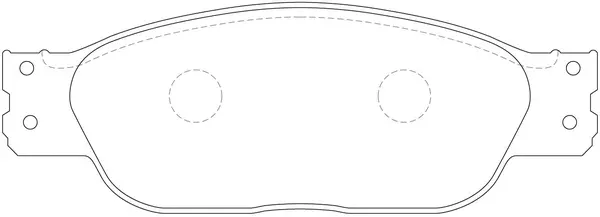 Brake Pad Set, disc brake (BP51142)