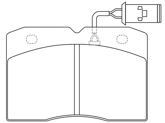 Brake Pad Set, disc brake (BP41253W)