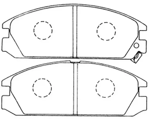 Brake Pad Set, disc brake (BP28127)
