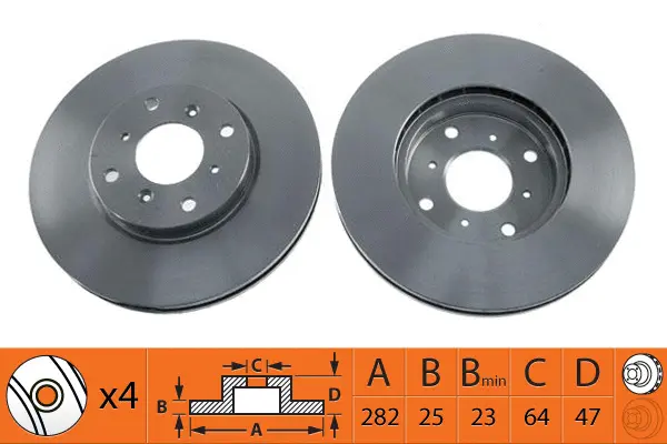 Brake Disc (BR28109T)