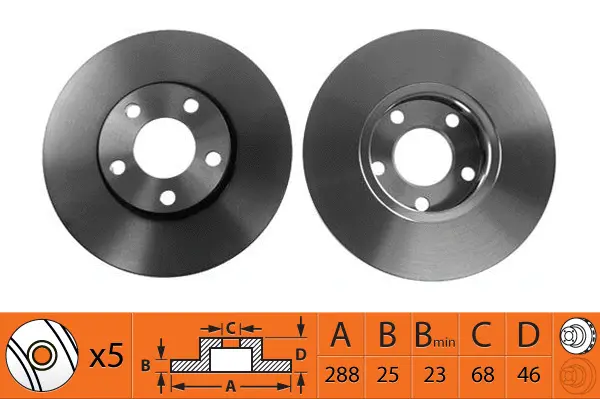 Brake Disc (BR33115T)