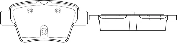 Brake Pad Set, disc brake (BP42069)