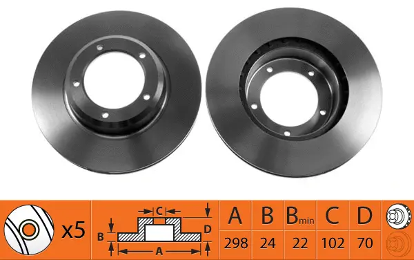Brake Disc (BR47104T)
