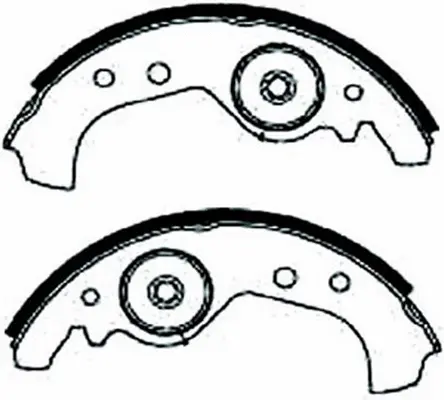 Brake Shoe Set (BS41507)