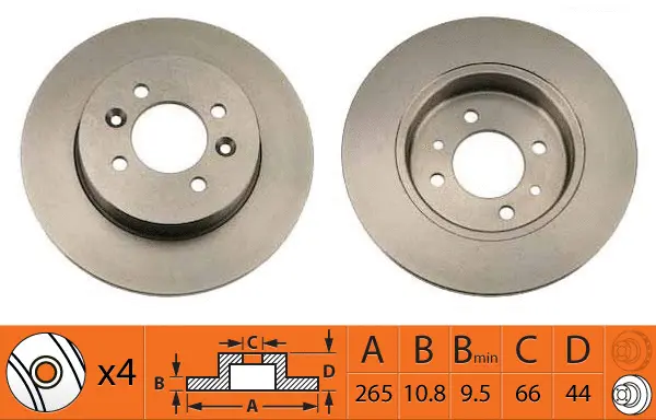 Brake Disc (BR43103)