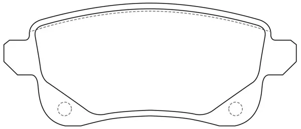 Brake Pad Set, disc brake (BP43004)