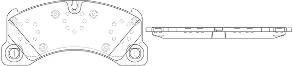 Brake Pad Set, disc brake (BP33529)